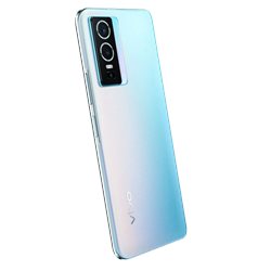 סמארטפון Y76 5G vivo בצבע זוהר קוסמי (תכלת)