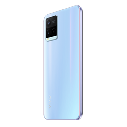 סמארטפון vivo דגם Y21 בצבע לבן פנינה