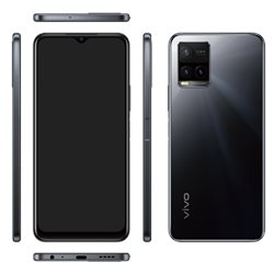 סמארטפון vivo Y33s בצבע שחור מראה